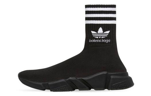 Кроссовки Balenciaga Speed 1.0 Lifestyle, высокие, черные