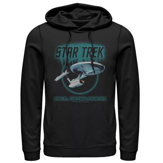 Мужской пуловер с капюшоном Star Trek: The Original Series Enterprise Quote Licensed Character