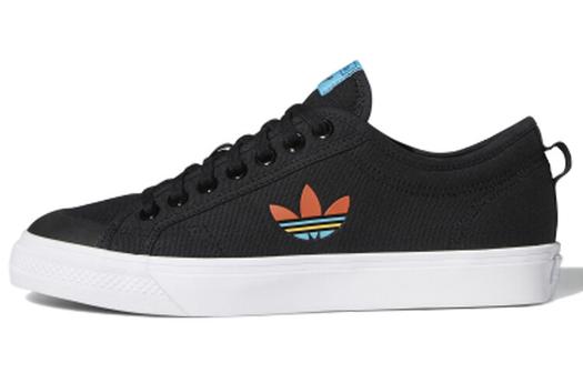 Кроссовки Adidas Nizza Trefoil Core, черный/мульти