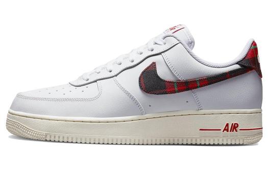 Кроссовки Nike Air Force 1 Low '07 LV8, белый / красный