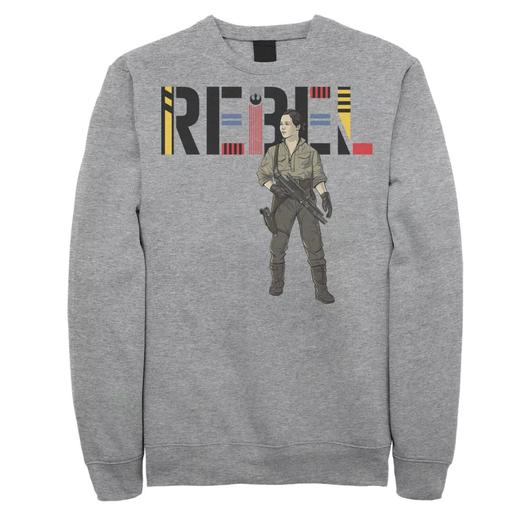 Мужской свитшот The Rise of Skywalker Rebel Rose Star Wars