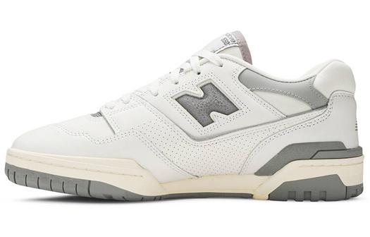 Кроссовки New Balance NB 550 Vintage Basketball Unisex, белый/серый