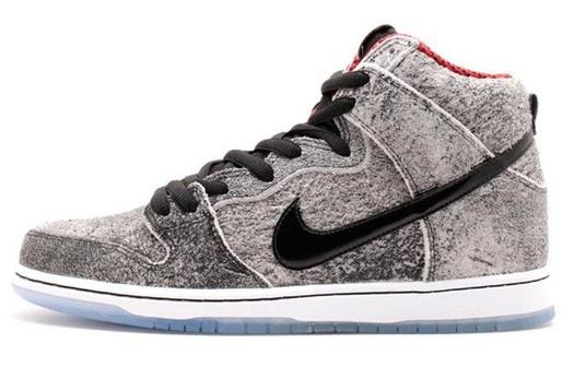 Кроссовки Nike Sb Dunk High Premium, серый/черный