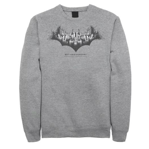Мужской свитшот с логотипом Batman Skyline DC Comics