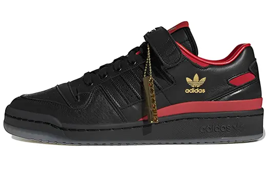 Кроссовки Adidas Originals Forum Skateboarding Unisex HQ3618, черный/красный