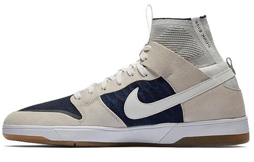 Кроссовки Nike Sb Dunk High Elite Sail, бежевый/синий