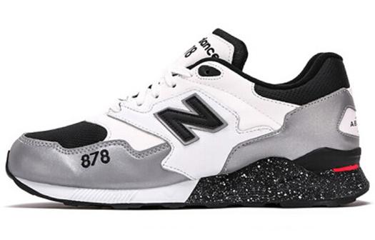 Кроссовки New Balance NB 878 Lifestyle Unisex, белый/серый/черный