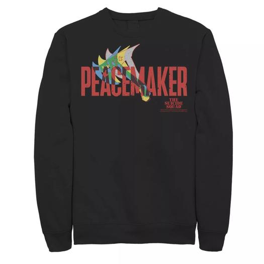Мужской свитшот с логотипом The Suicide Squad Peacemaker Hatchet Licensed Character
