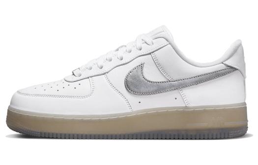Кроссовки Nike Air Force 1 Low '07 PRM, белый/металлик/серебристый