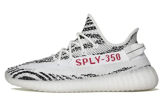 Кроссовки Adidas Originals Yeezy Boost 350 V2 Lifestyle Unisex CP9654-2019, черный/белый