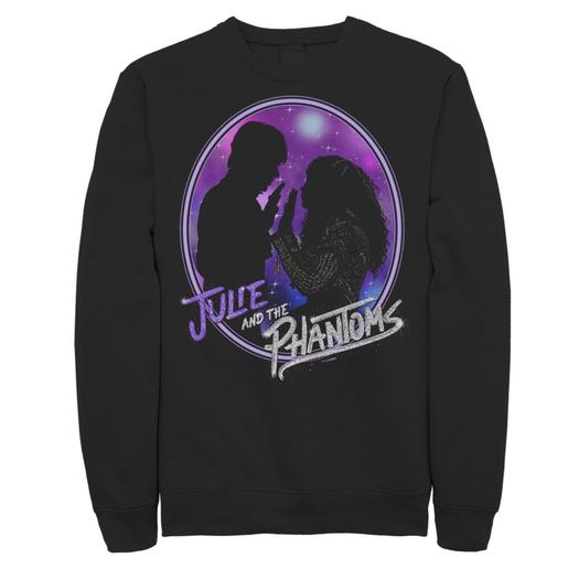 Мужской свитшот с круглым силуэтом и логотипом Julie And The Phantoms Licensed Character