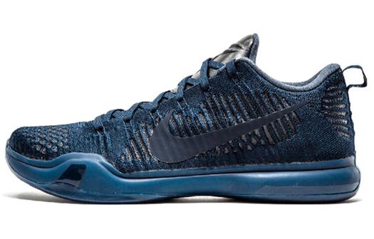 Кроссовки Nike Kobe 10 Elite Low, черный/темно-синий