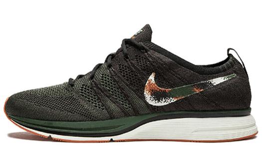 Кроссовки Nike Flyknit Trainer, темно-коричневый/темно-зеленый