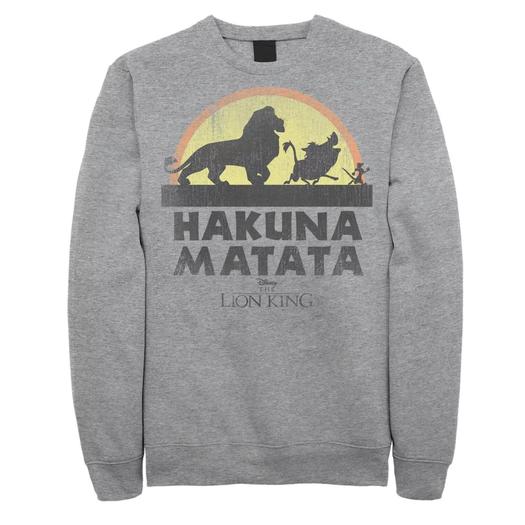 Мужской свитшот с классическим силуэтом и логотипом The Lion King Disney