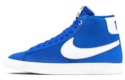 Кроссовки Nike Blazer Mid, синий/белый