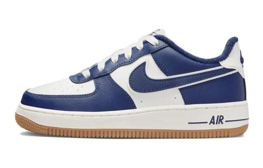 Кроссовки Nike Air Force 1 Low '07 LV8, темно-синий/белый