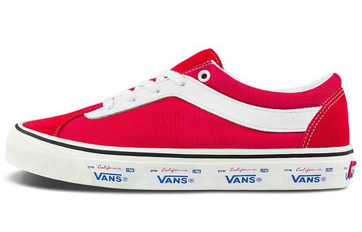 Кроссовки Vans Bold Ni Red Unisex 'Red White'