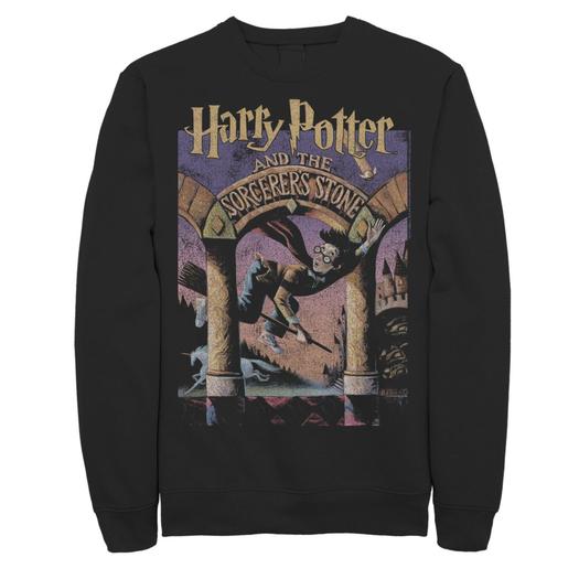Мужской свитшот с плакатом «Гарри Поттер Волшебный камень» Harry Potter