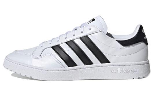 Кроссовки Adidas Originals Team Court Unisex, белый/черный