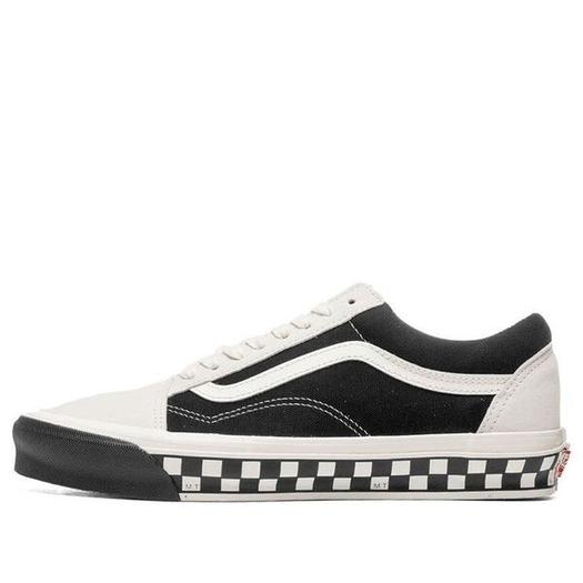 Кроссовки Vans OG Old Skool LX 'Bumper Cars - Marshmallow Black', белый