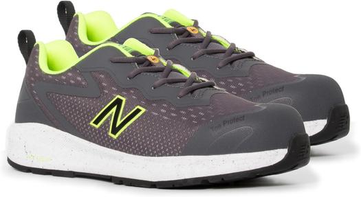 Кроссовки Logic Comp Toe EH PR SR New Balance, цвет Grey/Lime
