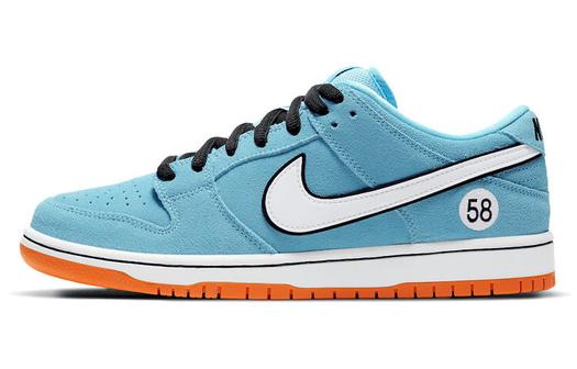 Кроссовки Nike SB Dunk Low, голубой/белый