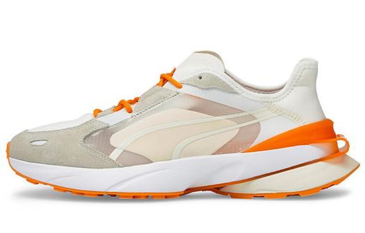 Кроссовки Puma Pwrframe Unisex, белый/бежевый/оранжевый