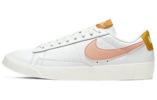Кроссовки Nike Blazer Low, белый/розовый