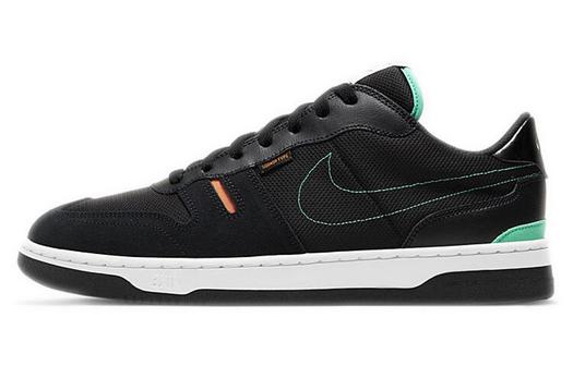 Кроссовки для скейтбординга Nike Squash Type, черный/зеленый