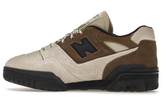 Кроссовки New Balance NB 550 Vintage Basketball Unisex, темно-зеленый/светло-серый