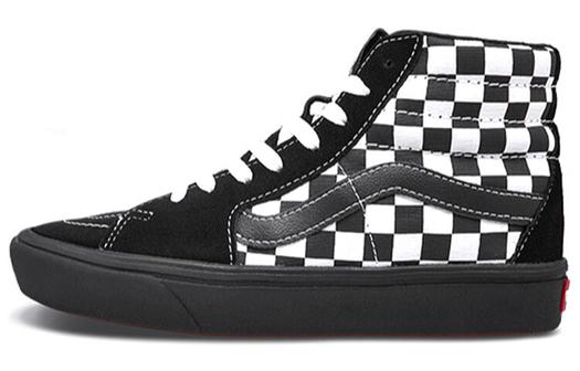 Кроссовки Vans Sk8 -Hi ComfyCush 'Mixed Media - Black Checker'