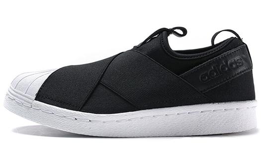 Кроссовки Adidas Originals Superstar Slip-On Core Black Cloud White Women's