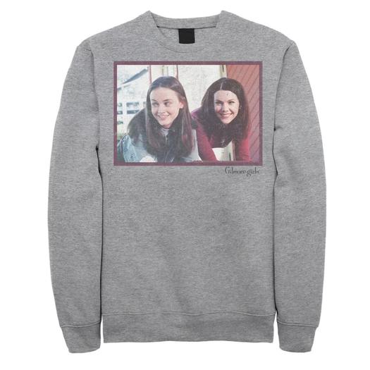 Мужской свитшот с портретом Gilmore Girls Rory & Lorelai Licensed Character