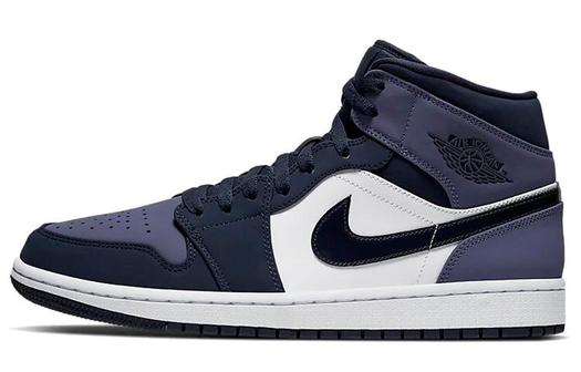 Кроссовки Air Jordan 1 Mid Obsidian Sanded Purple