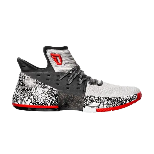 Кроссовки Adidas Dame 3 'Chinese New Year', белый
