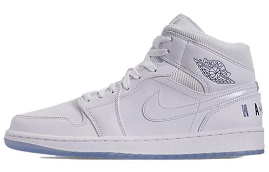 Кроссовки Jordan 1 Mid Pure White