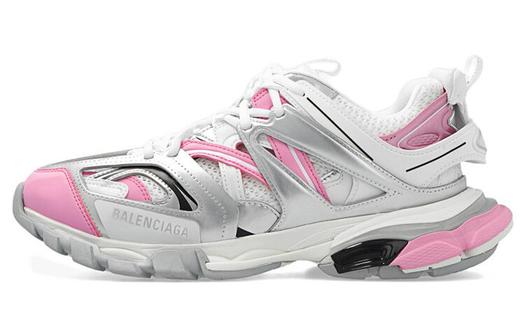 Спортивные кроссовки Balenciaga на шнуровке с логотипом, низкие, белые