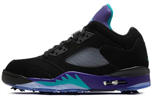 Кроссовки Jordan Air Jordan 5 Vintage Basketball Unisex, черный/фиолетовый
