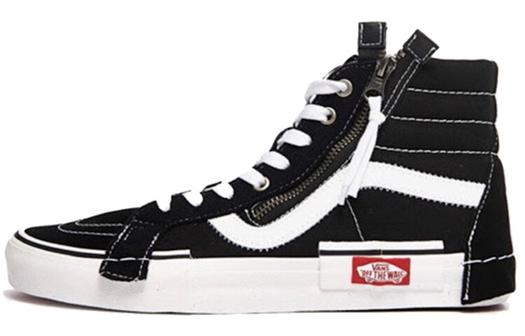 Кроссовки Vans Sk8-Hi Reissue CA, черный/белый