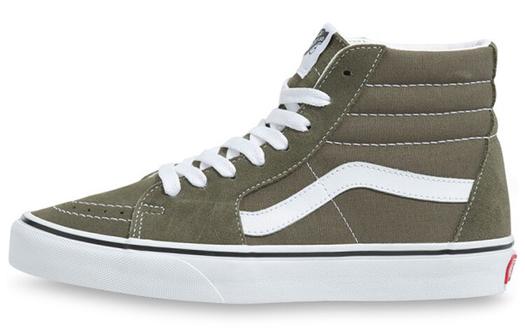 Кроссовки Vans SK8-HI Olive Green Unisex
