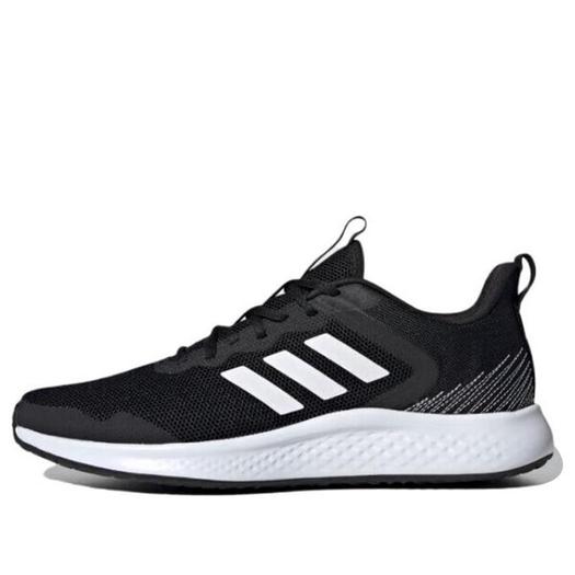 Кроссовки Adidas Fluidstreet Running Shoes 'Black White', черный