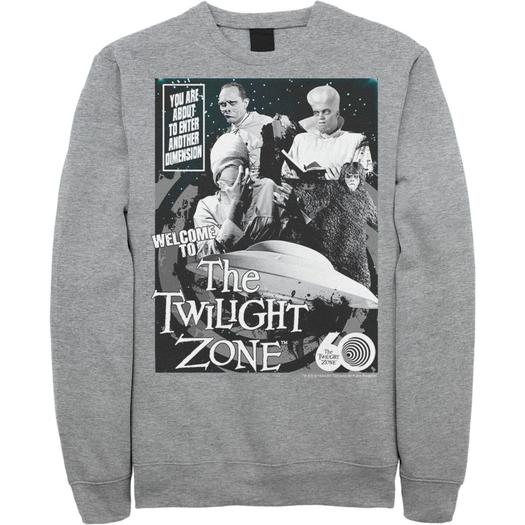 Мужской свитшот CBS The Twilight Zone Comic 60th Licensed Character