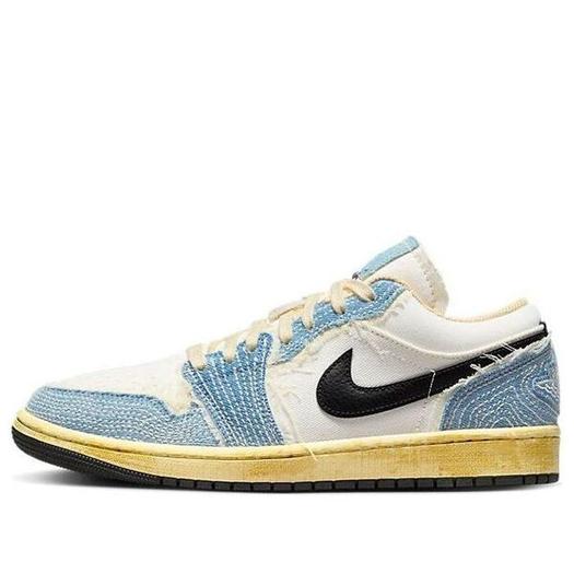 Кроссовки Air Jordan 1 Low SE 'Sashiko Denim'