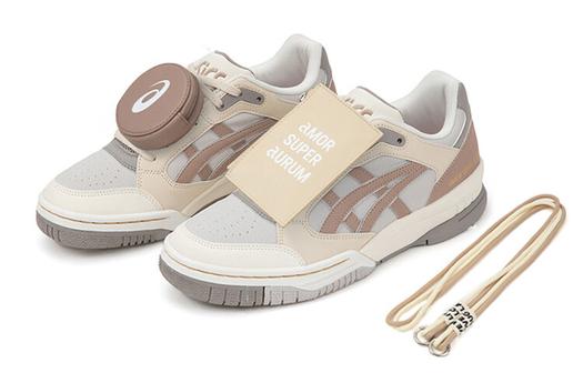 Кроссовки Asics Gel-Spotlyte Vintage Basketball Shoes Unisex Low-Top Gray/Beige
