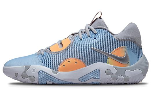 Кроссовки Nike PG 6, голубой/оранжевый/серый
