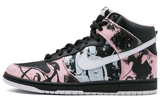 Кроссовки Nike Dunk High Pro Sb Unkle, черный/розовый