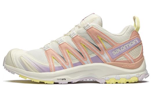 Кроссовки Salomon Outdoor Unisex, белый/розовый/сиреневый