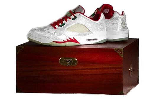 Кроссовки Jordan Air Jordan 5 Vintage Basketball Men, красный/белый