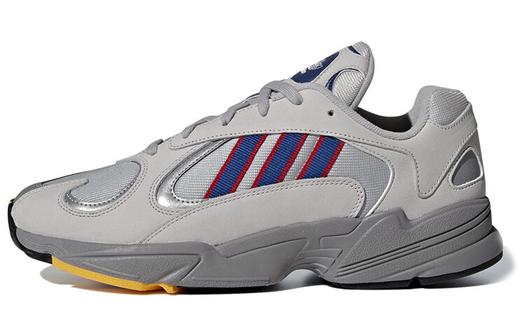 Кроссовки Adidas Originals Yung-1 Chunky Unisex, темно-серый/темно-фиолетовый