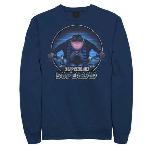 Мужской свитшот Despicable Me Minions Gru Super Dad Licensed Character